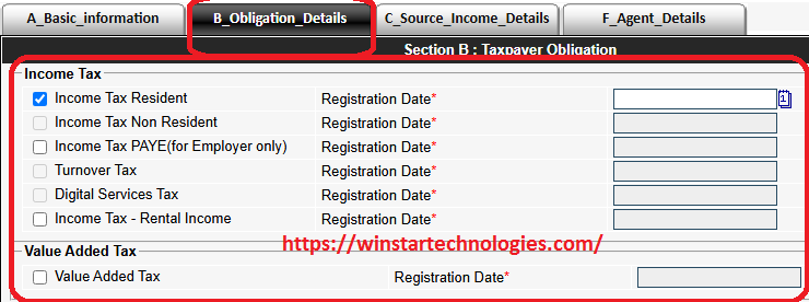 kra tax obligations